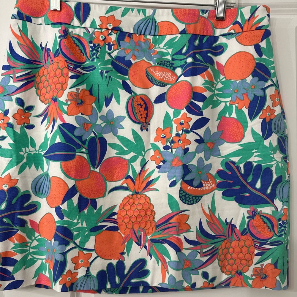 Talbots Canvas A-Line skirt